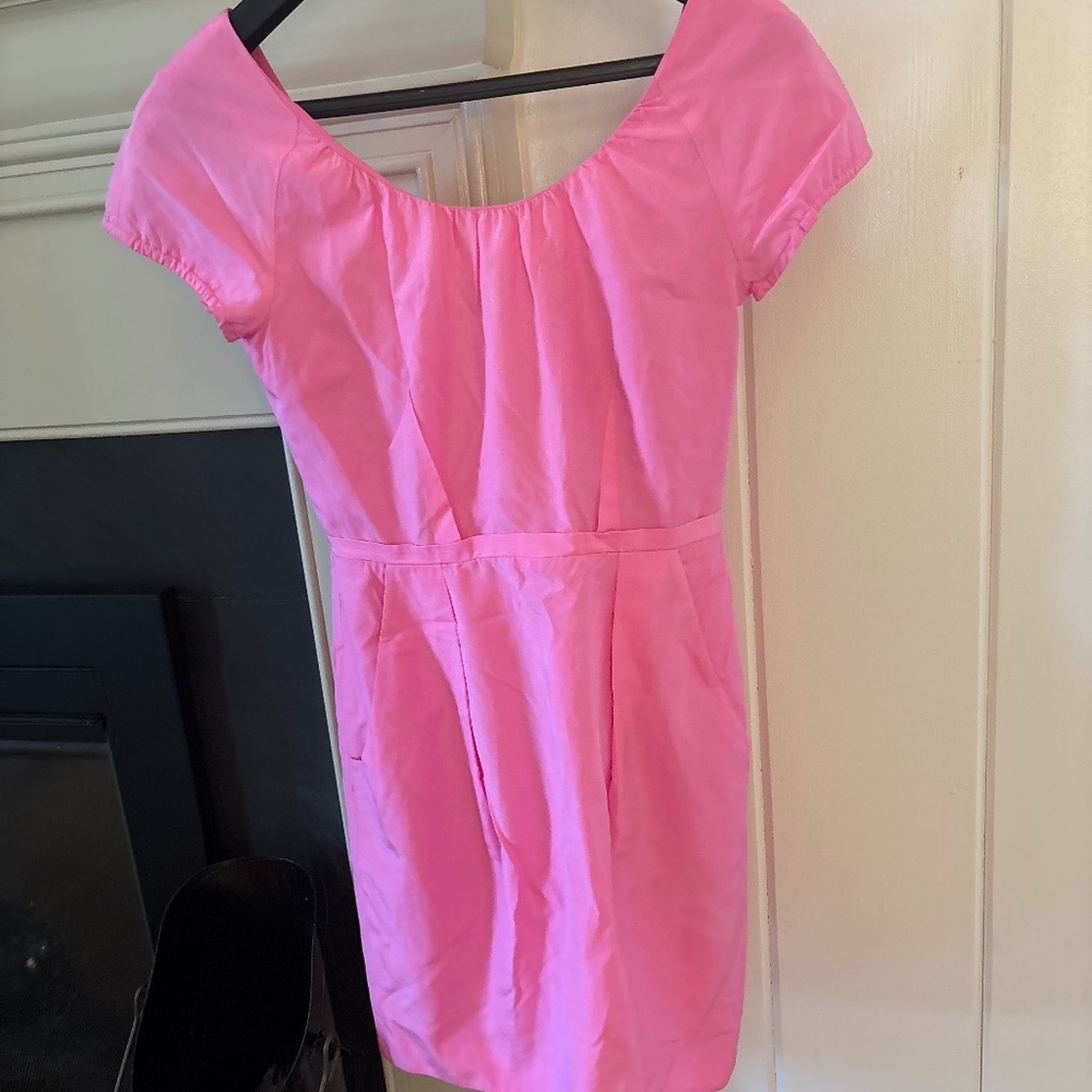 Bubblegum pink feminine dress